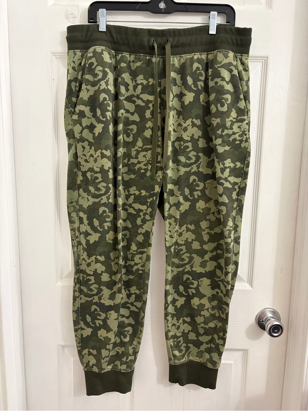 Athletic Works Olive Green Camo Joggers. Size XL $10